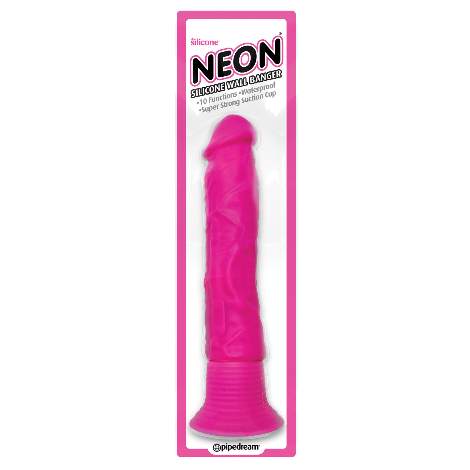 Neon Luv Touch Silicone Wall Banger Rosa