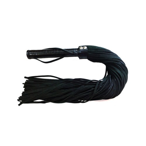 Rouge Suede Flogger for Sensual Play