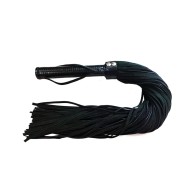 Rouge Suede Flogger for Sensual Play