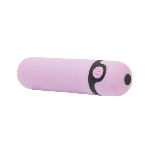 Rechargeable Purple Vibrating Bullet for Discreet Fun