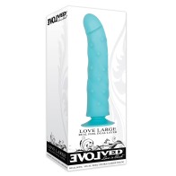 Evolved Love Large Dildo in Blue