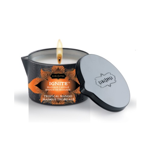 Buy Kama Sutra Ignite Massage Candle - Tropical Mango