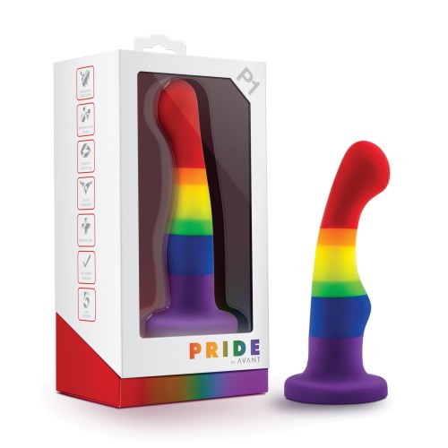 Blush Avant P1 Gay Pride Silicone Dong