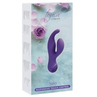 Vibrador G Spot Solo Touch by Swan Púrpura