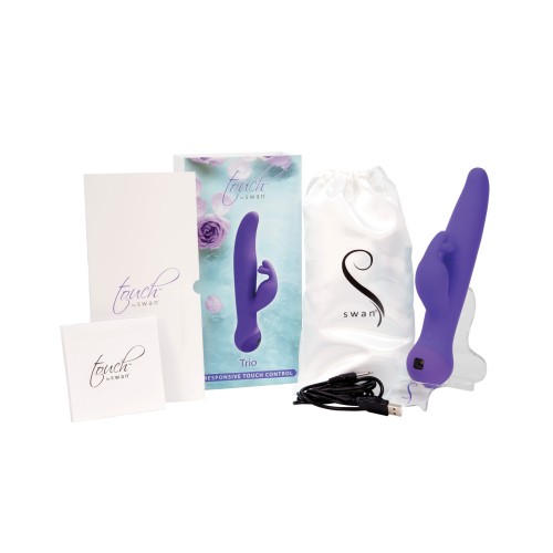 Touch by Swan Trio Clitoral Vibrator - Purple