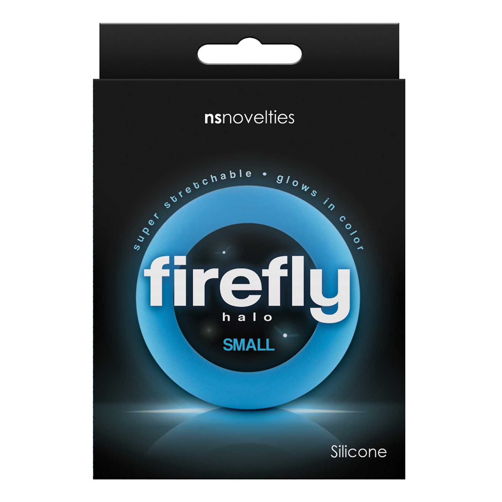 Firefly Halo Small Cockring - Blue