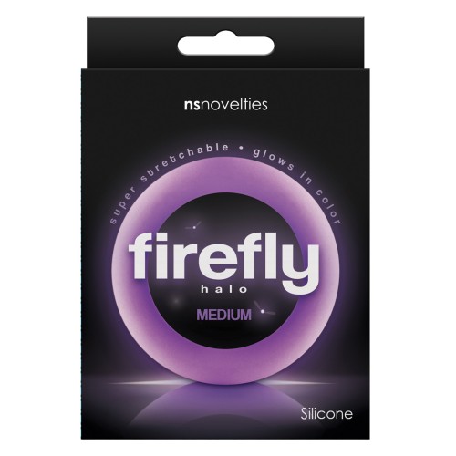 Anillo para el Pene Firefly Halo Medium - Placer Que Brilla en la Oscuridad