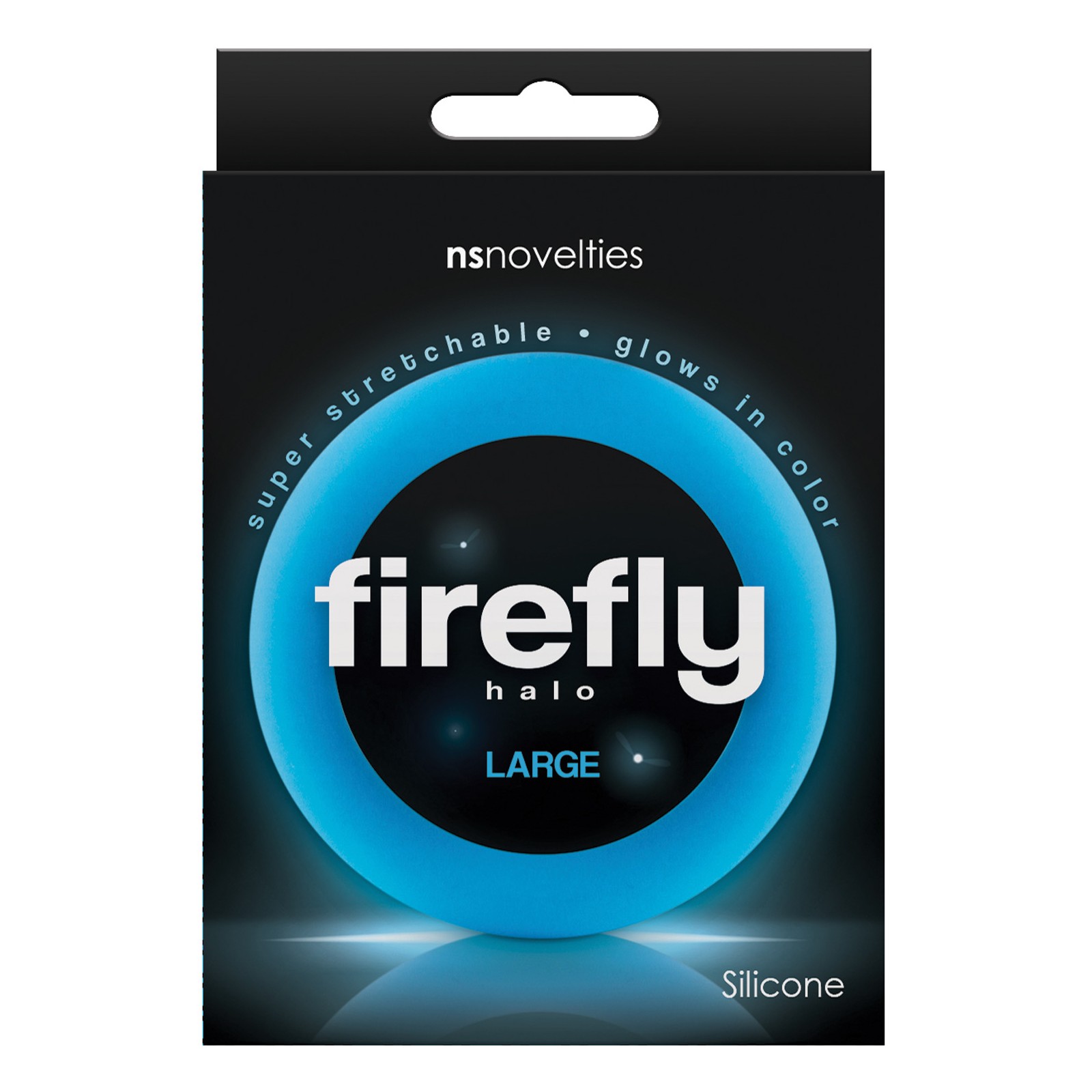 Firefly Halo Large Cockring Blue