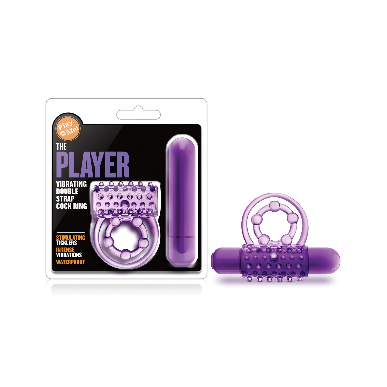 Anillo Vibrador Doble Estrap de Blush para Parejas