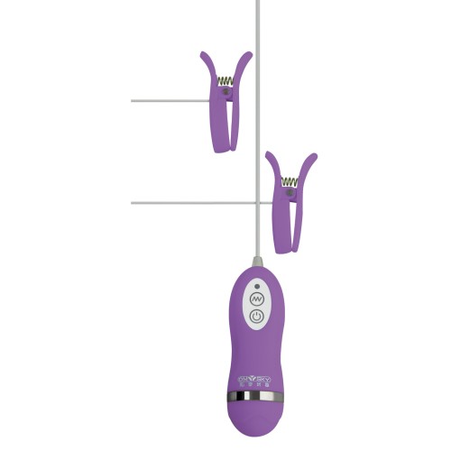 GigaLuv Vibro Clamps 10 Functions Purple - Sensational Pleasure