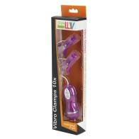 GigaLuv Vibro Clamps 10 Functions Purple - Sensational Pleasure