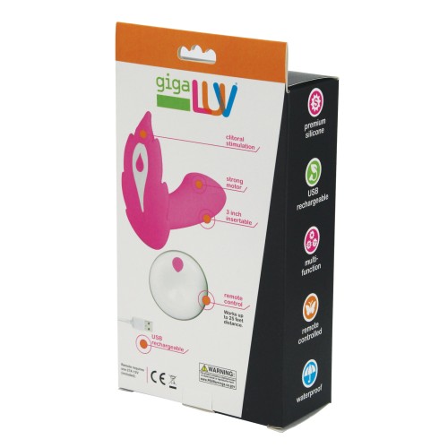 GigaLuv Deep Secret Pink Remote Vibe