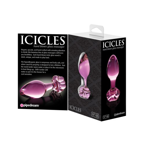 Icicles No. 48 Butt Plug - Pink