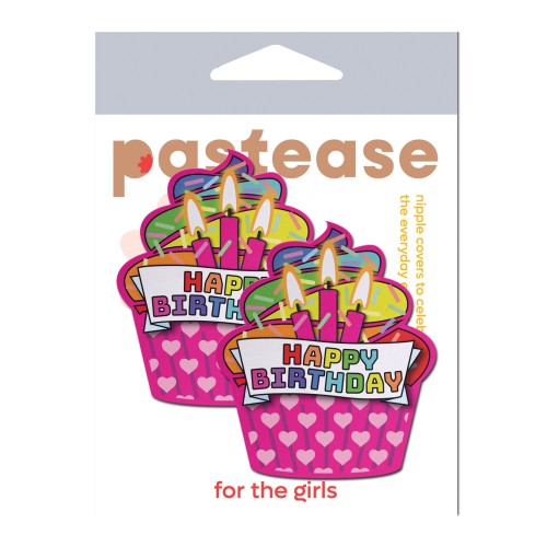 Pastease Premium Feliz Cumpleaños Cupcake Multicolor