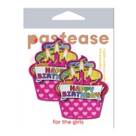 Pastease Premium Happy Birthday Cupcake Multicolor