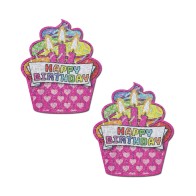 Pastease Premium Feliz Cumpleaños Cupcake Multicolor