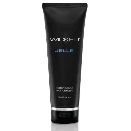 Lubricante Anal Wicked Jelle - 8 oz