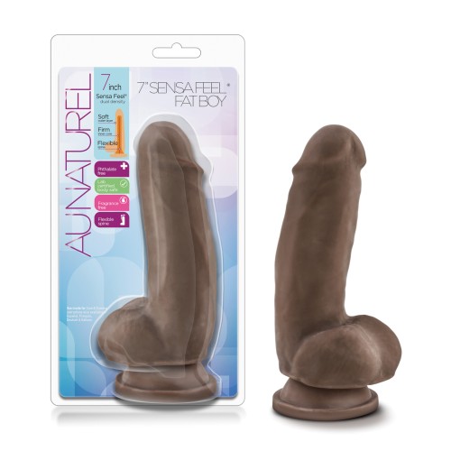 Blush Au Naturel 7 Inch Fat Boy Chocolate Dildo