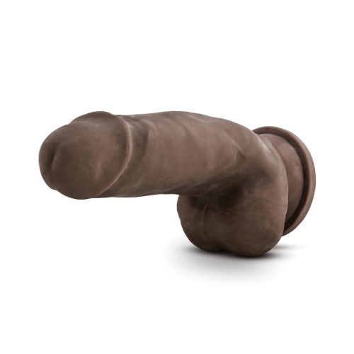 Blush Au Naturel 7 Pulgadas Fat Boy Dildo Chocolate