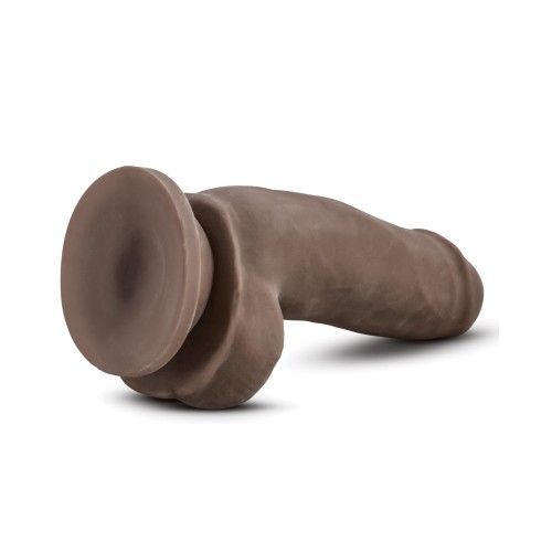 Blush Au Naturel 7 Pulgadas Fat Boy Dildo Chocolate