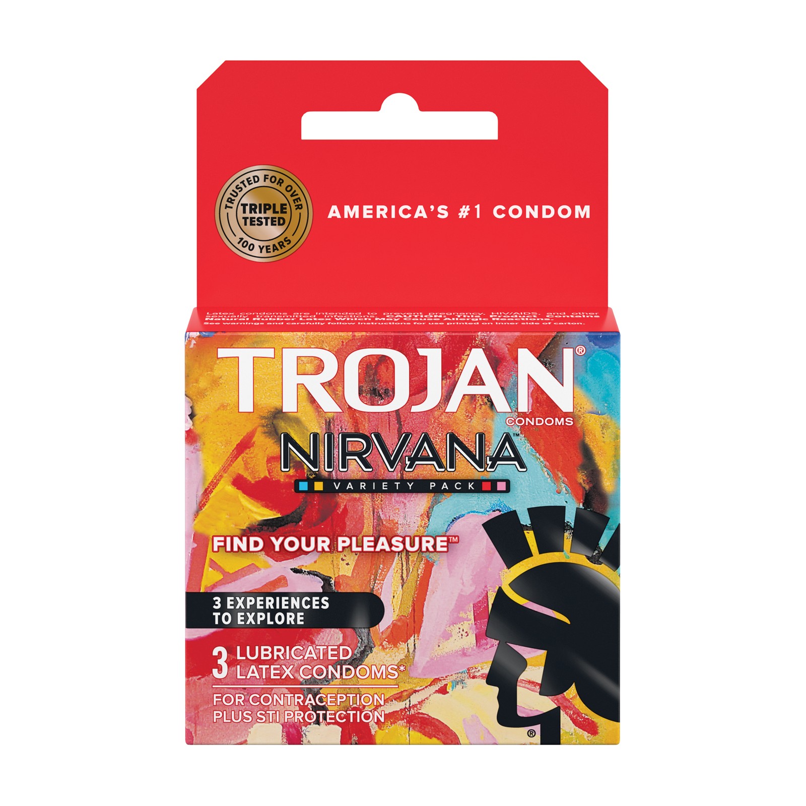 Trojan Nirvana Unique Condom Set