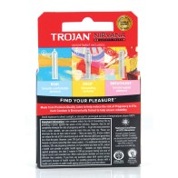 Set de Condones Trojan Nirvana Únicos