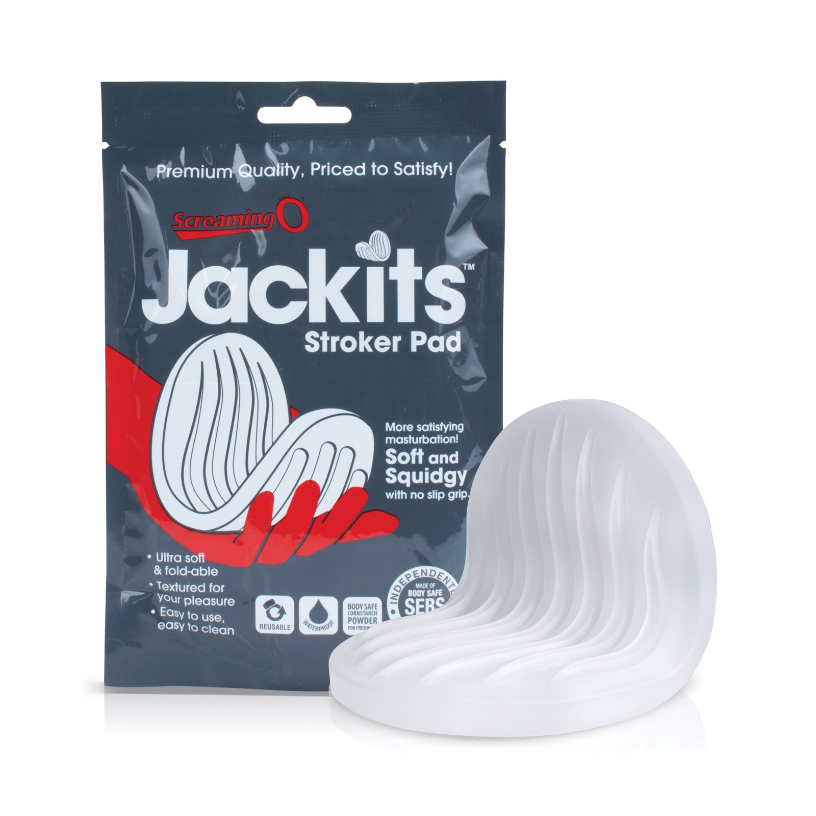 Screaming O Jackits Pad de Estimulación Transparente