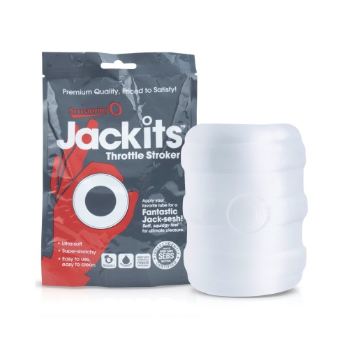 Screaming O Jackits Throttle Stroker Clear