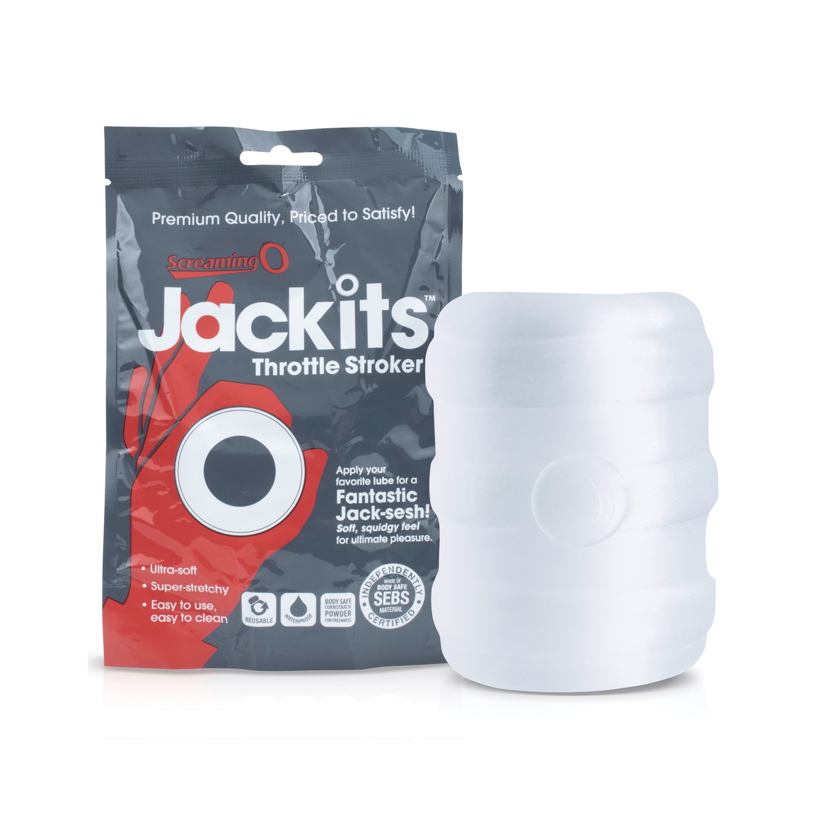 Masturbador Jackits Throttle Stroker Transparente