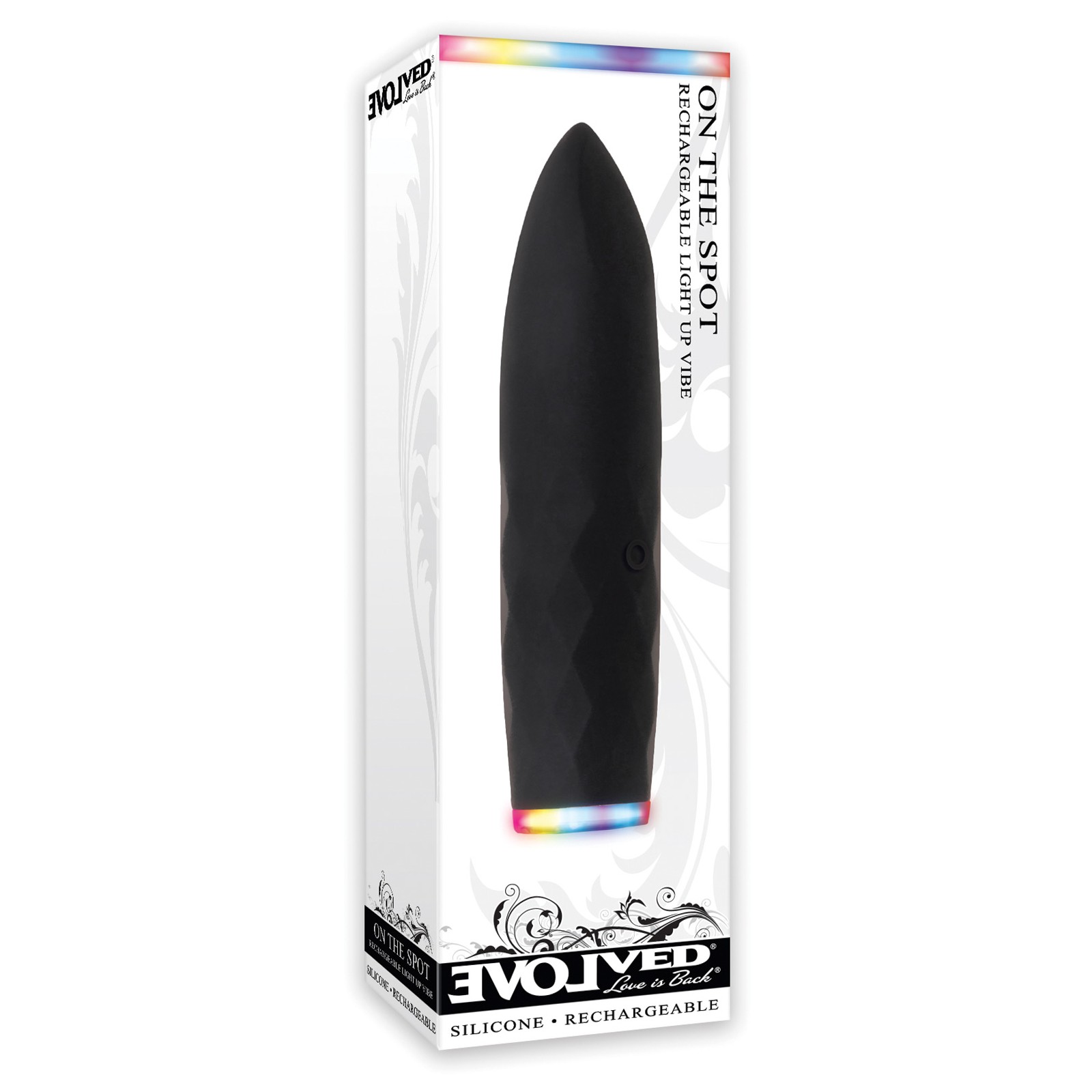 Evolved On the Spot Vibrador Bullet Negro