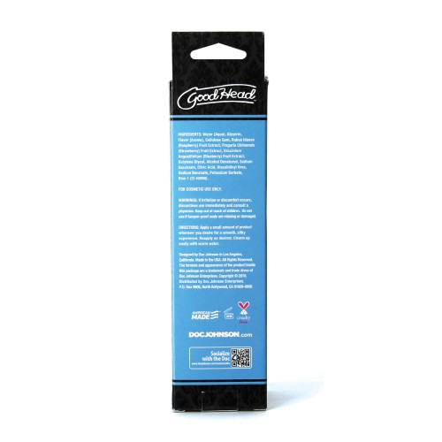 GoodHead Oral Gel Cotton Candy Flavor