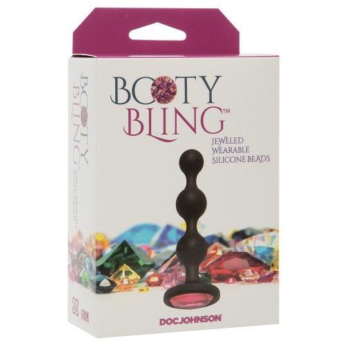 Booty Bling Wearable Silicone Beads - Pink