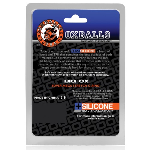 Oxballs Big Ox Cockring - Black Ice