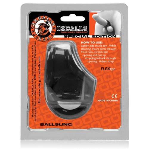 Oxballs Ballsling Black Premium Cocksling