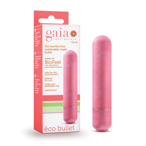 Juguete Blush Gaia Eco Bullet - Coral