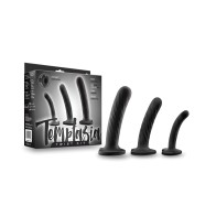 Kit de Dildos Temptasia Twist Negros Set de 3