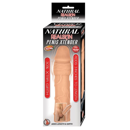 Extensor de Pene Natural Realskin - Carne