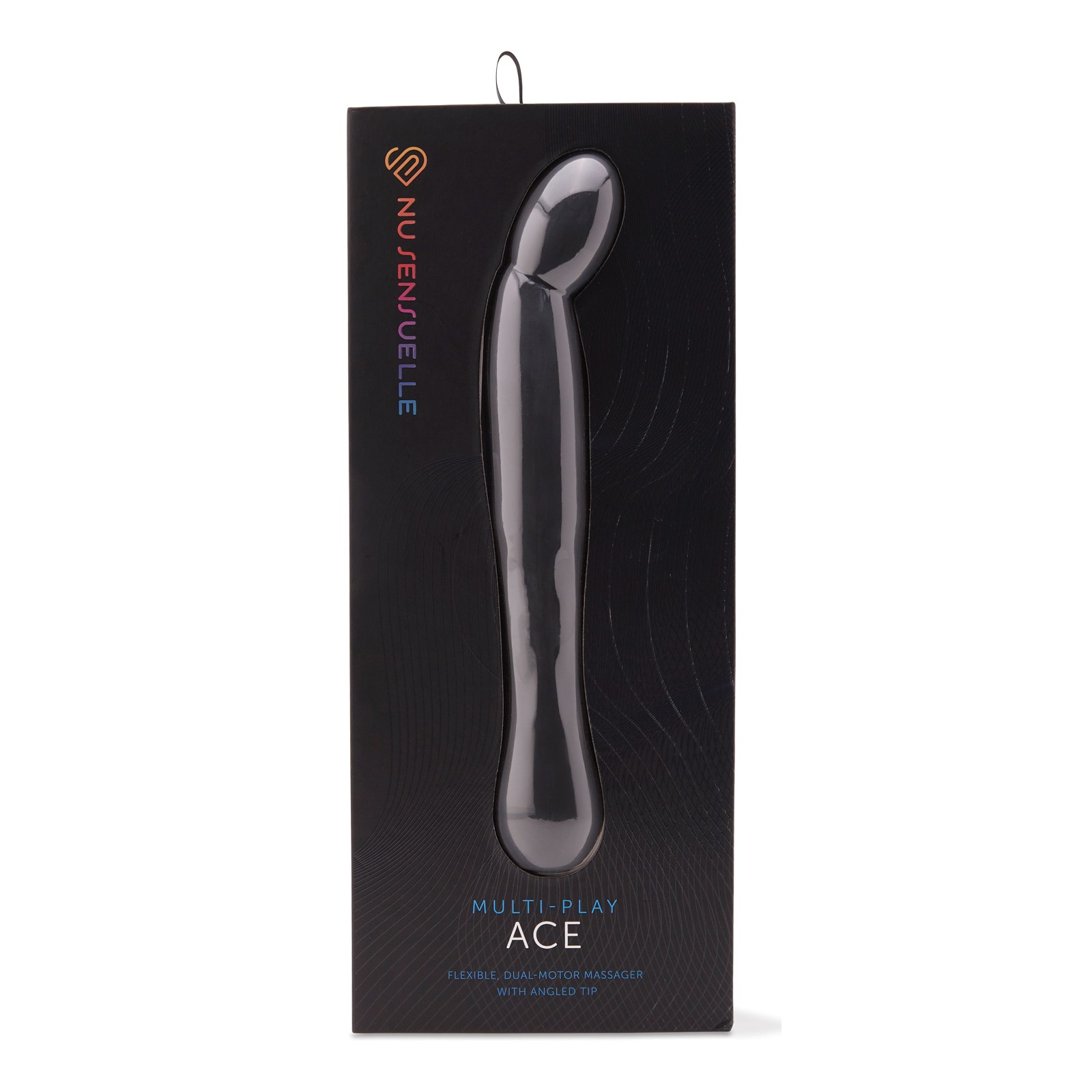 Nu Sensuelle Homme Ace Prostate Massager Black - Powerful Vibrations