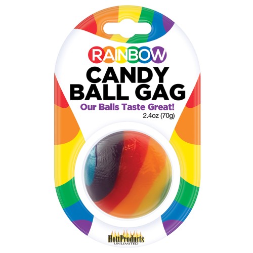 Ball Gag de Caramelo Arcoíris