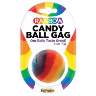 Ball Gag de Caramelo Arcoíris