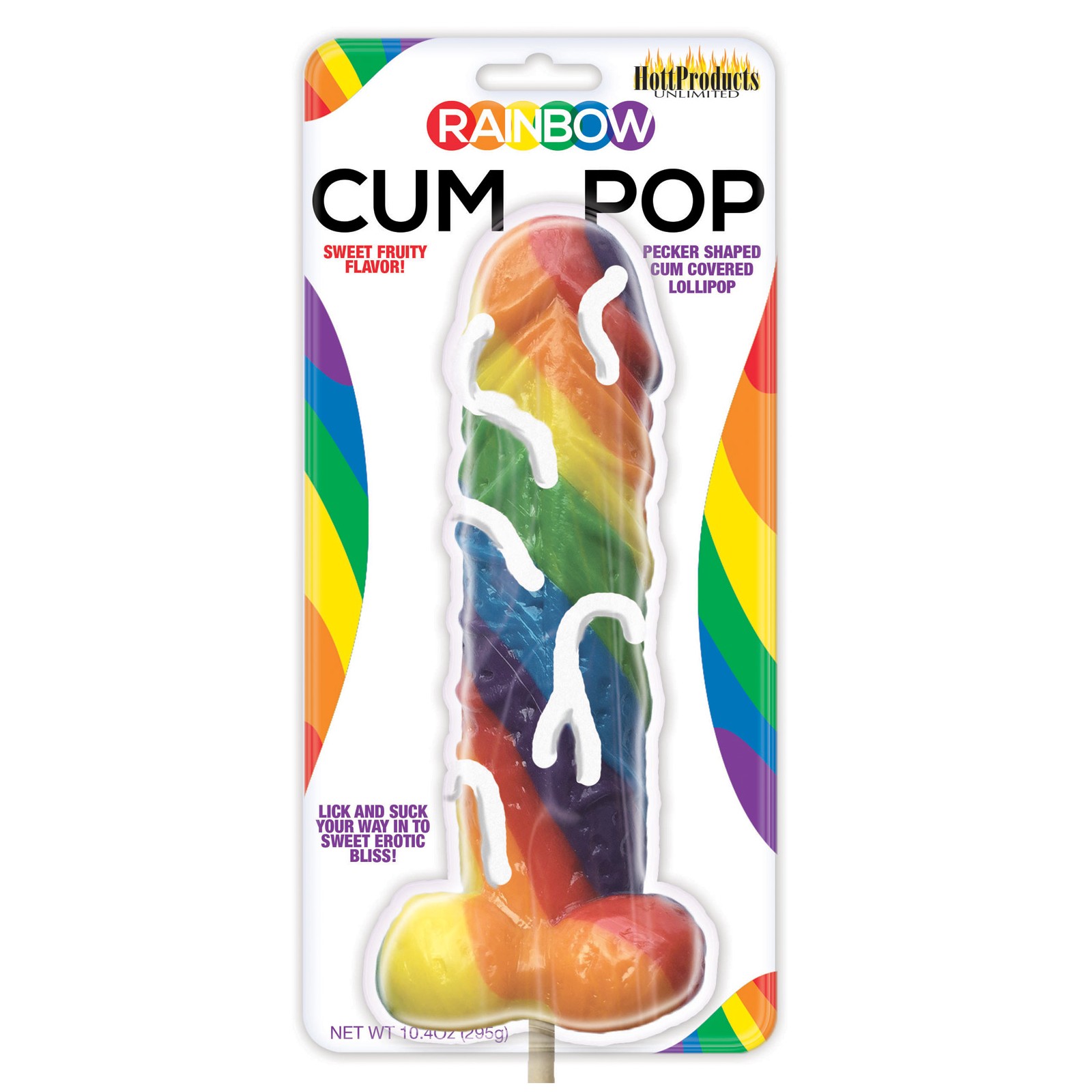 Chupetines Rainbow Cock Cum