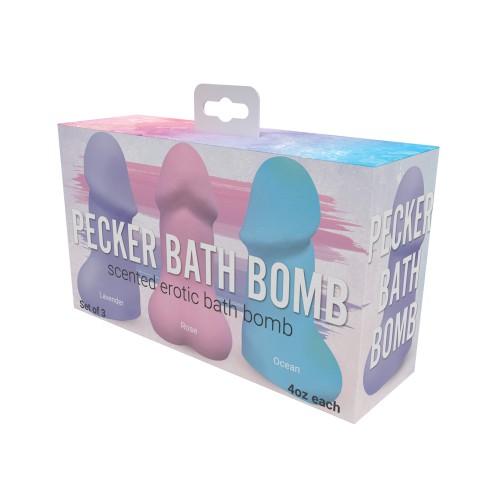 Pecker Bath Bomb - Pack of 3