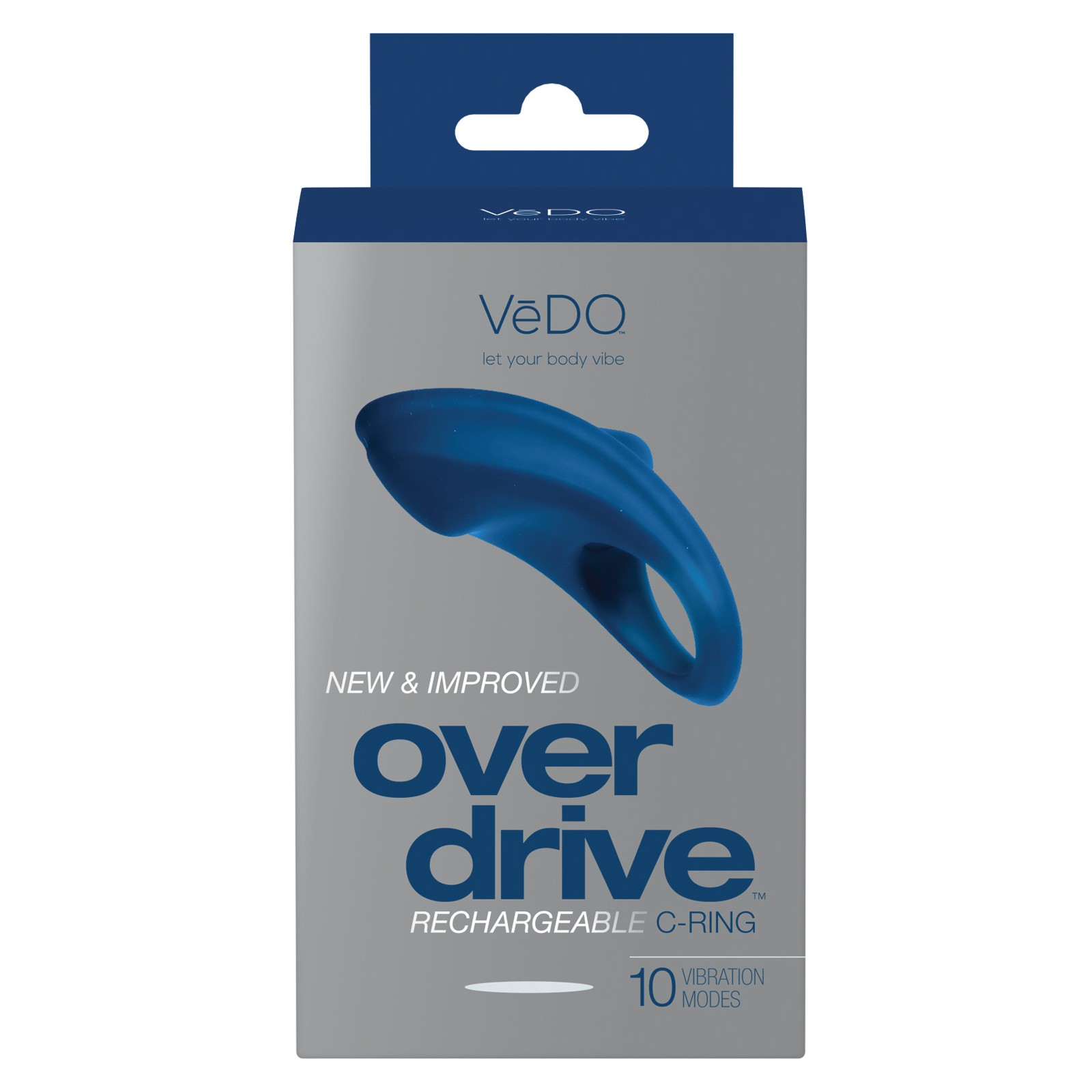 Anillo C VeDO Overdrive Plus Recargable - Vibración Definitiva