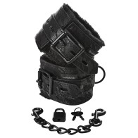 Sincerely Lace Fur Lined Handcuffs for BDSM Play