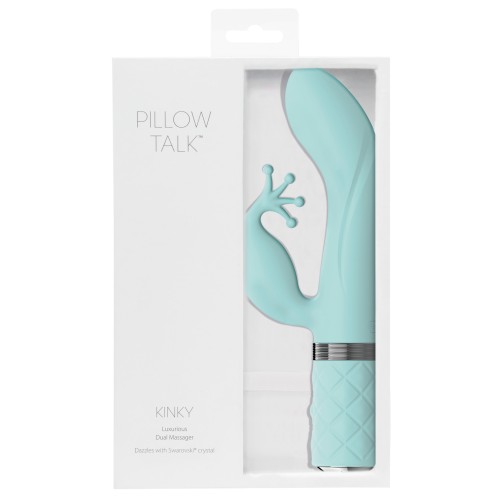 Vibrador Dual Motor Kinky de Pillow Talk para una Estimulación Máxima