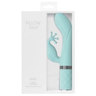 Vibrador Dual Motor Kinky de Pillow Talk para una Estimulación Máxima