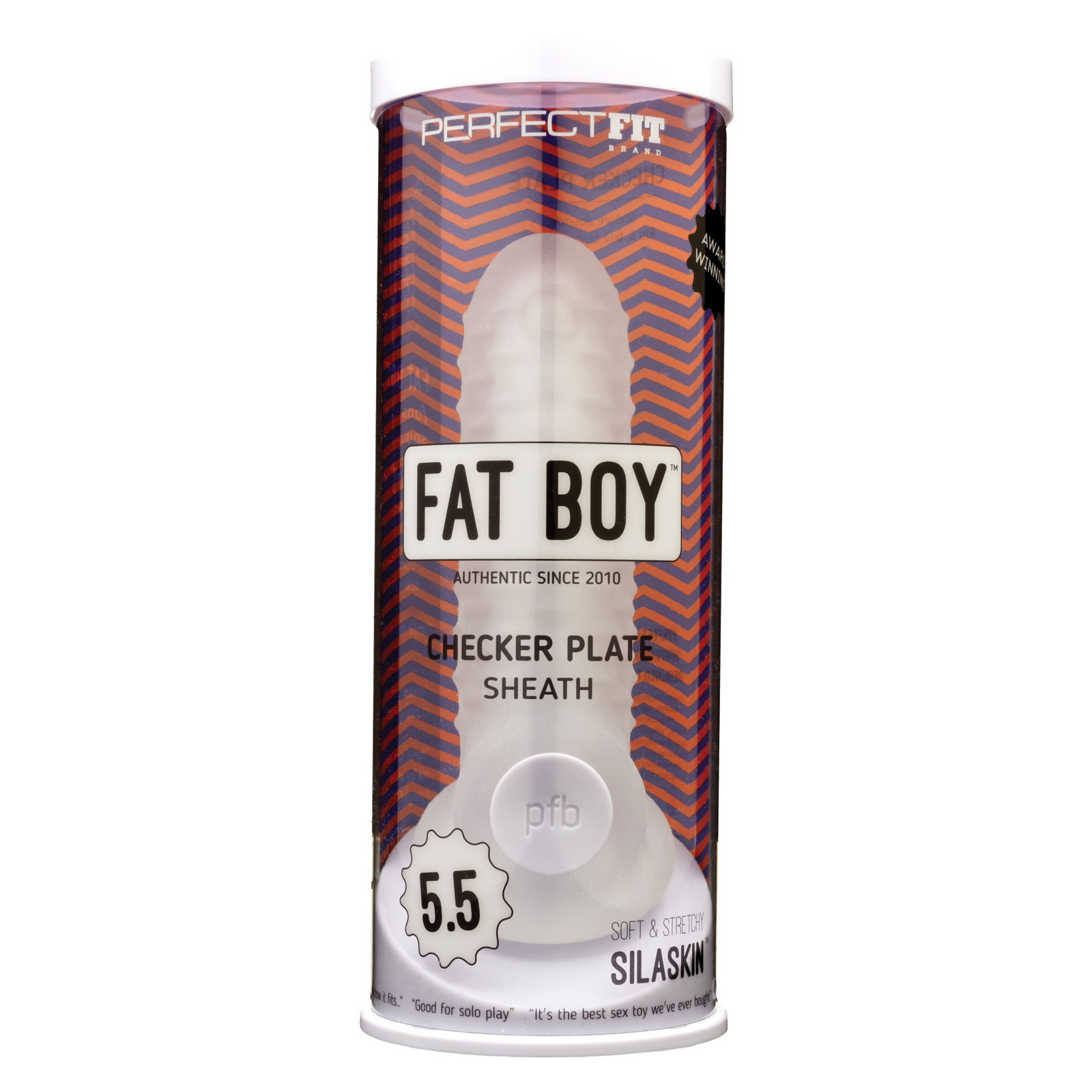 Funda Checker Plate Fat Boy 5.5" para Placer Mejorado