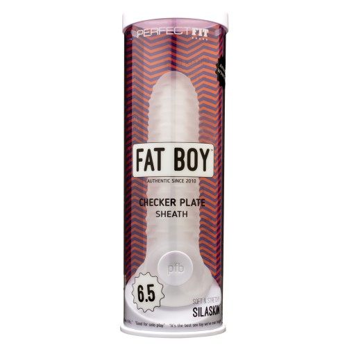 Funda Checker Plate Fat Boy 6.5" - Transparente