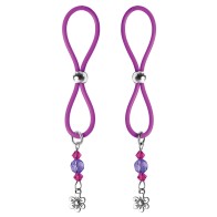 Bijoux de Nip Nipple Halos with Flower Charm