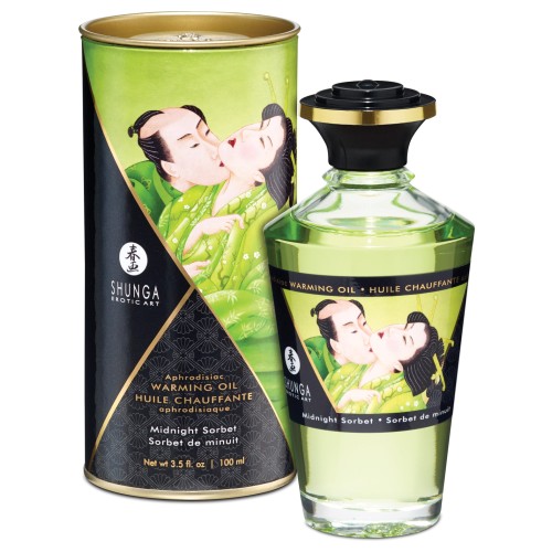 Shunga Warming Oil Midnight Sorbet